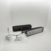 2pcs 6-Inch LED Backup Bulb 18 Watt High Brightness LED Car - Suitable for Beams/Fog Lights/Driving Lights, 12V Voltage, Color Temperature 6000K, 6-Inch Length, Car Light Additions, Without Battery