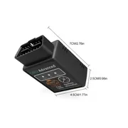 Wireless OBD2 Scanner Comprehensive System Scanning, Emissions Testing, Real-Time Data Analysis for Android And Ios, Compatible with Most Vehicles, No Battery Required, Vehicle Diagnostics, Modern Gadget, Durable Construction