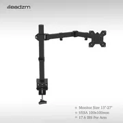 33.02-68.58 cm Movable Desktop TV Stand TSND-02 Bearing 8kg/Vese100*100/90° Tilt/360° Rotation/180° Swivel