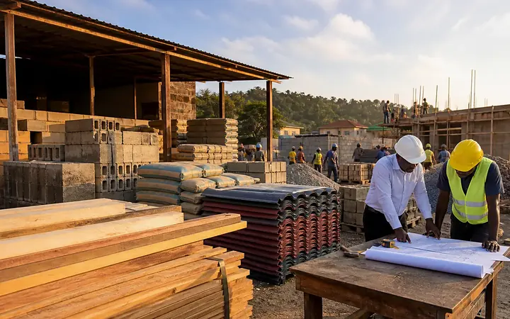 Fawaz Building Materials website preview