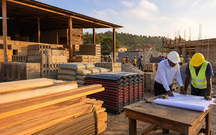 Kingstone Building Materials website preview