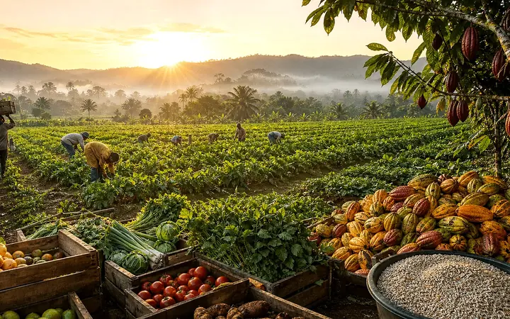Medisha Agro business website preview