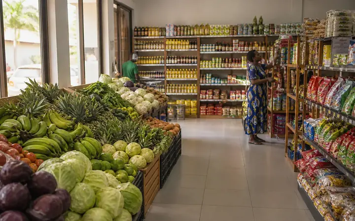 Monoprix Supermarket website preview