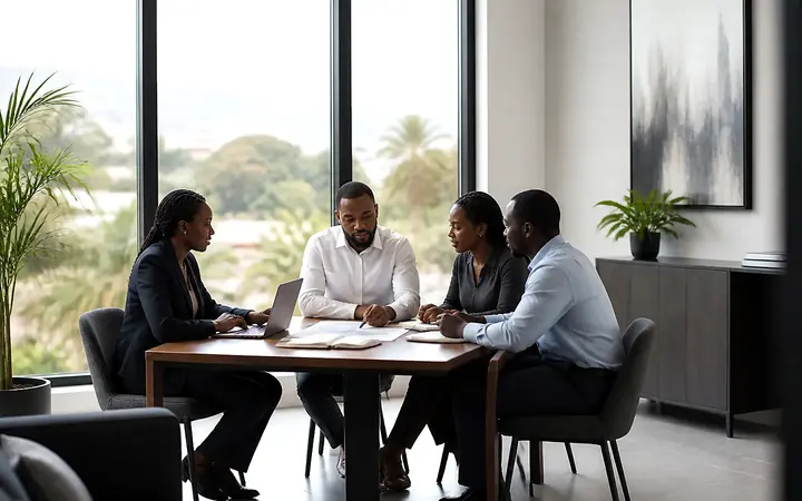 Pan-African business centre waterloo website preview