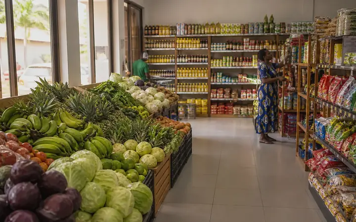 Sri Lakshmi Supermarket website preview